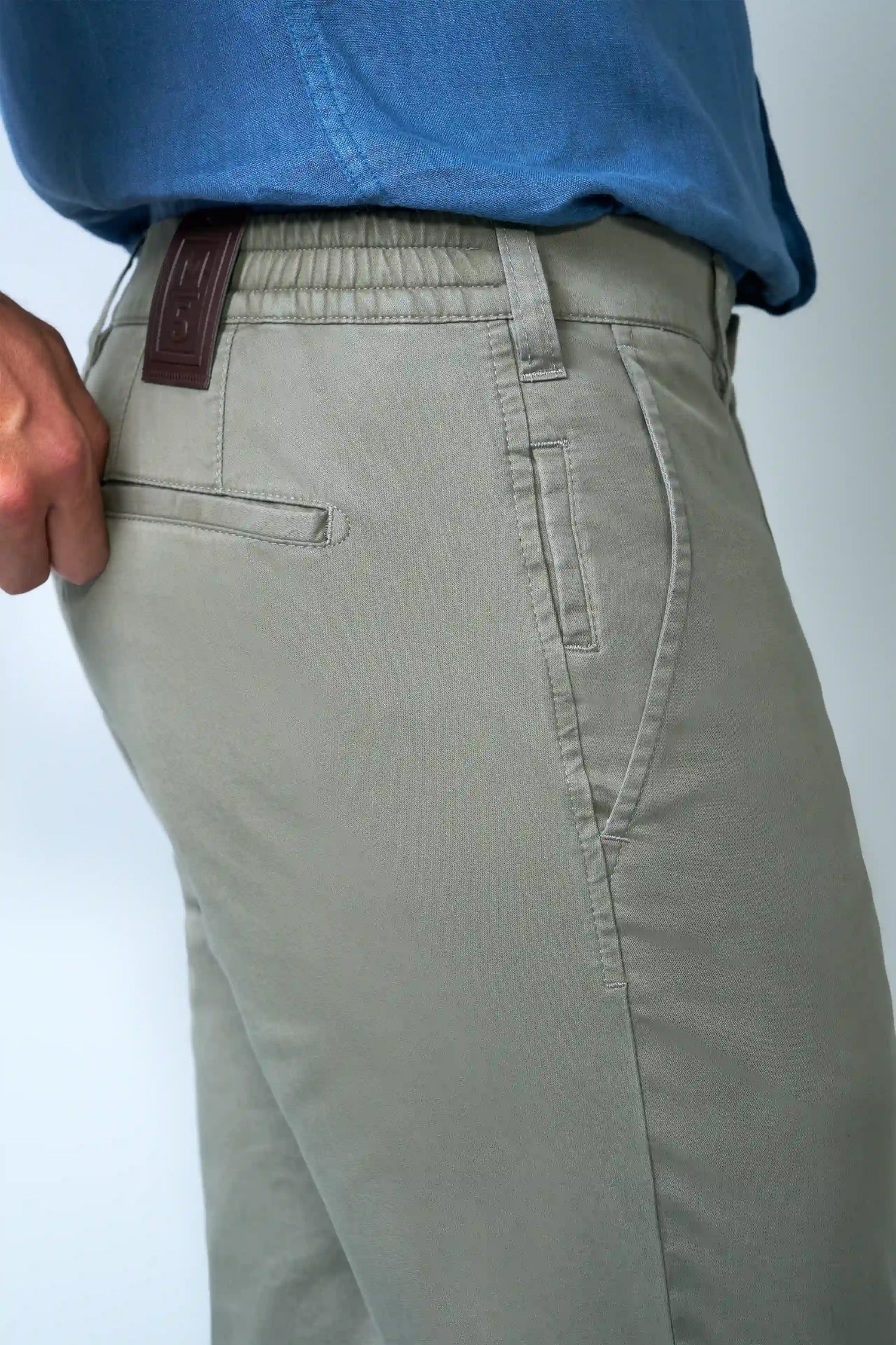 MOVE 1-6024 CHINOS WITH A STRETCH WAISTBAND