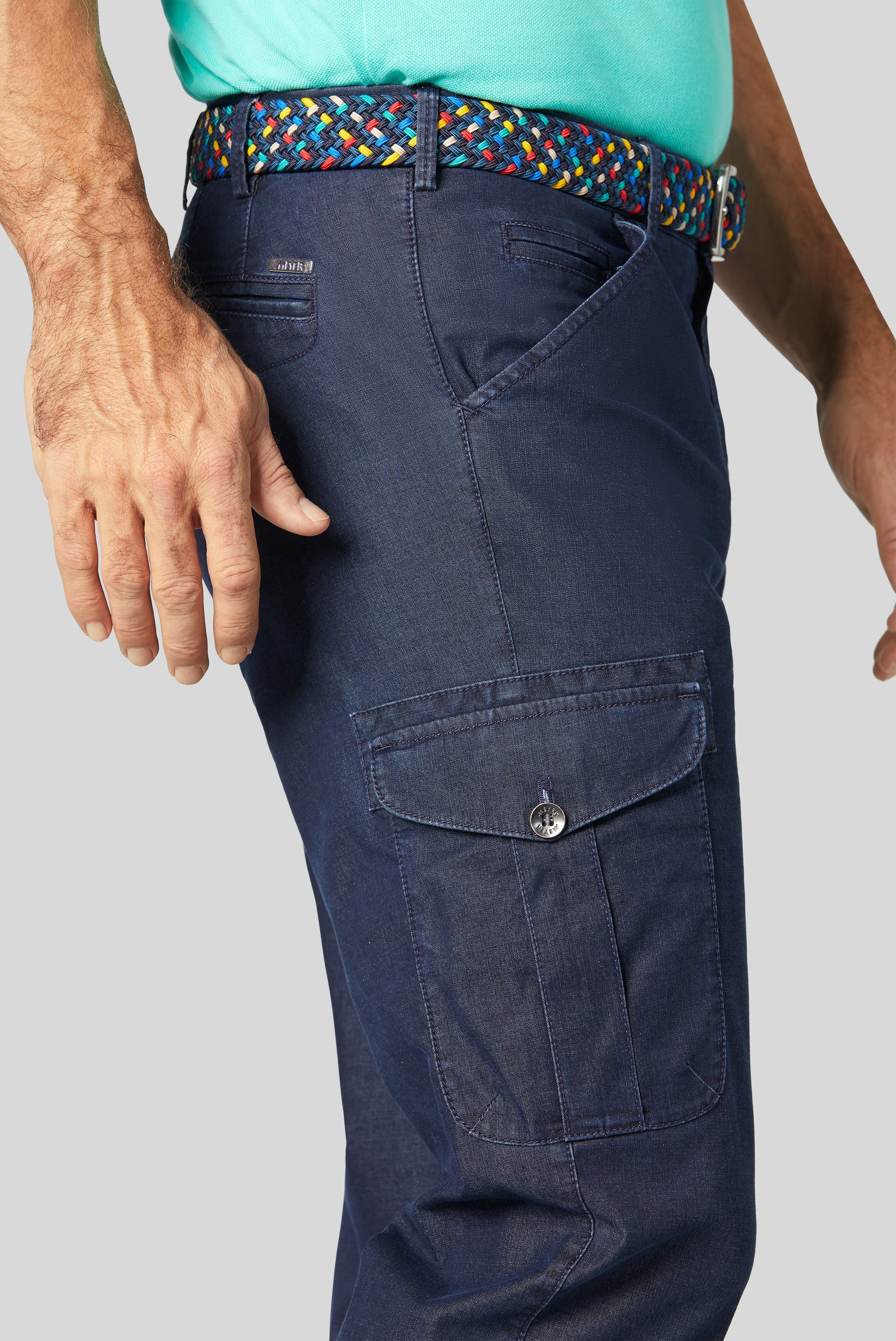 B-Ottawa 1-4172 3/4 CARGO DENIM