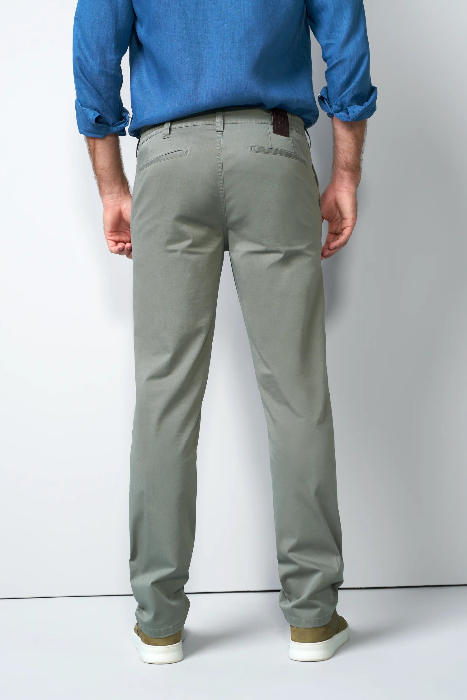 MOVE 1-6024 CHINOS WITH A STRETCH WAISTBAND