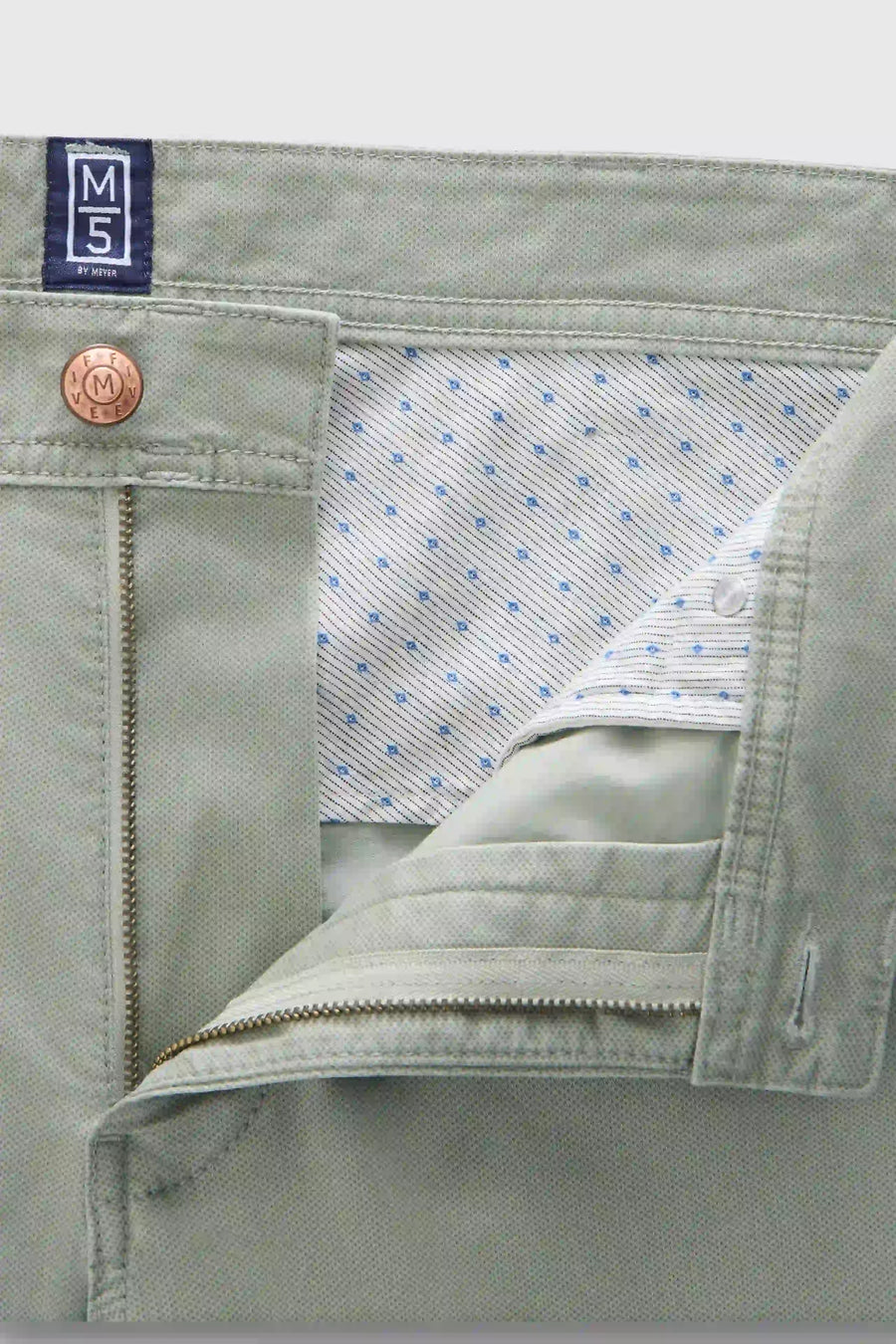 FIVE 1-6075 FIVE-POCKET TROUSERS WITH A MICRO PRINT