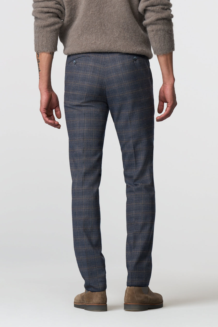 Bonn 2-2596 COTTON & WOOL CHECK