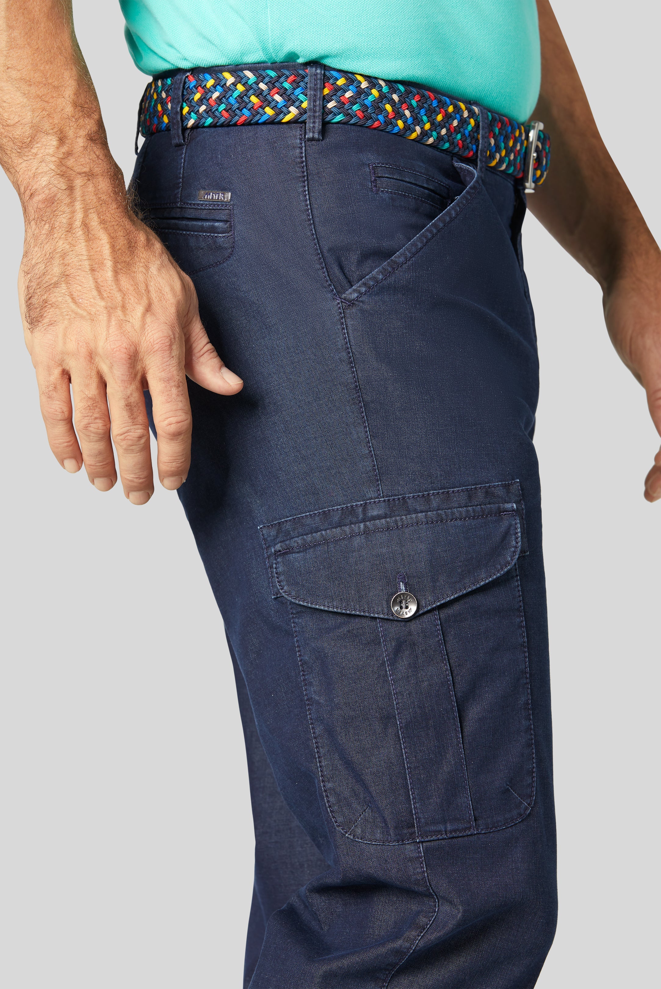 B-Ottawa 1-4172 3/4 CARGO DENIM